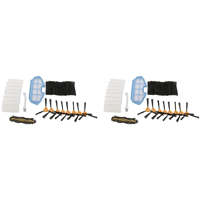 2Set Replacement Filters And Brushes For Ecovacs Deebot N79 N79S DN622 500 N79W N79se Yeedi K600, K700
2Set Replacement Filters And Brushes For Ecovacs Deebot N79 N79S DN622 500 N79W N79se Yeedi K600, K700