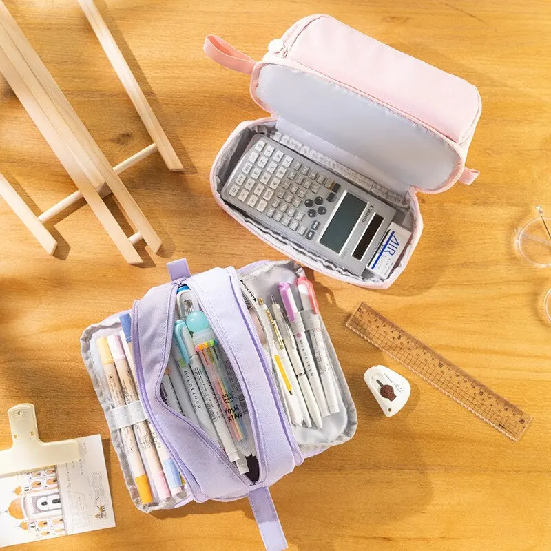 Large-capacity pencil case 2022 new popular stationery box ins Japanese girl primary school student pencil case Big Pencil Case
Large-capacity pencil case 2022 new popular stationery box ins Japanese girl primary school student pencil case Big Pencil Case