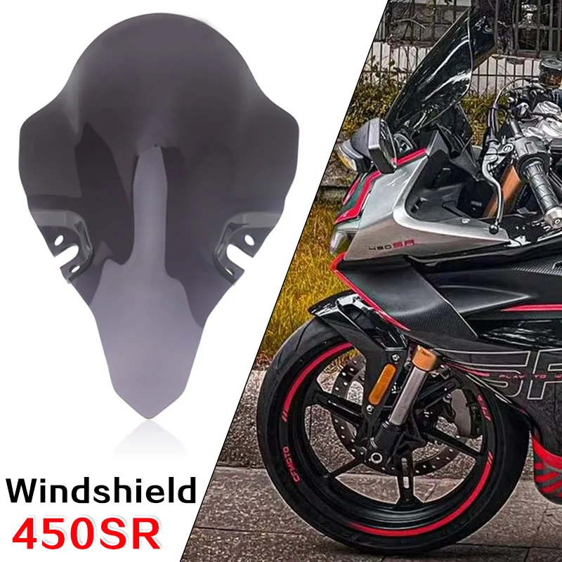 NEW Motorcycle Accessories Screen Windshield Fairing Windscreen For CFMOTO 450SR 450 SR 2022-2023
NEW Motorcycle Accessories Screen Windshield Fairing Windscreen For CFMOTO 450SR 450 SR 2022-2023