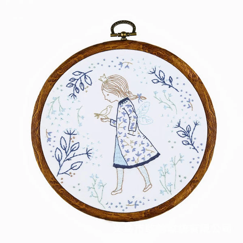 Little Princess Embroidery Kit DIY Needlework Fairy Tale World Needlecraft for Beginner Cross Stitch Artcraft(Without Hoop)
Little Princess Embroidery Kit DIY Needlework Fairy Tale World Needlecraft for Beginner Cross Stitch Artcraft(Without Hoop)