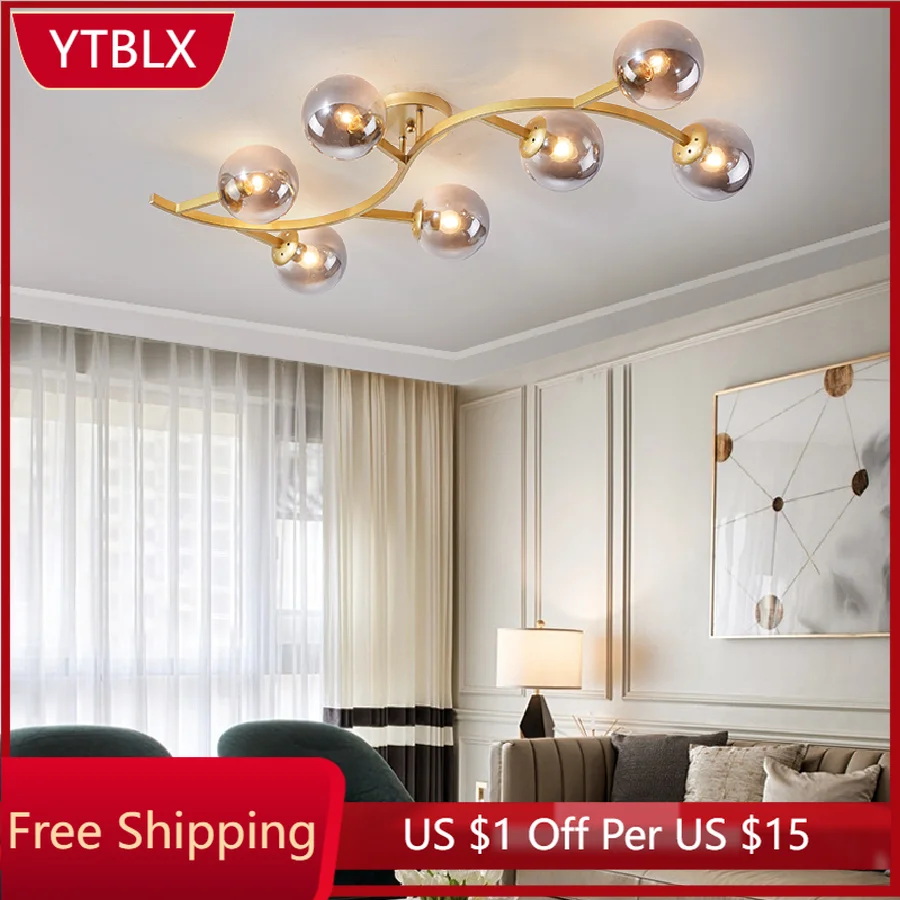 Светодиодная потолочная люстра в скандинавском стиле, современный светильник со стеклянными шарисветодиодный для гостиной, спальни, креат...
Светодиодная потолочная люстра в скандинавском стиле, современный светильник со стеклянными шарисветодиодный для гостиной, спальни, креат...