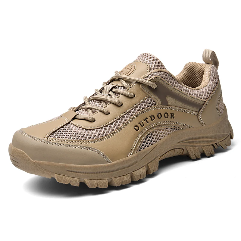 Men Outdoor Trekking Sneakers New Mesh Breathable Hiking ShoesNon-slip Mountain Climbing Sports Footwear Summer Big Size 38-48
Men Outdoor Trekking Sneakers New Mesh Breathable Hiking ShoesNon-slip Mountain Climbing Sports Footwear Summer Big Size 38-48
