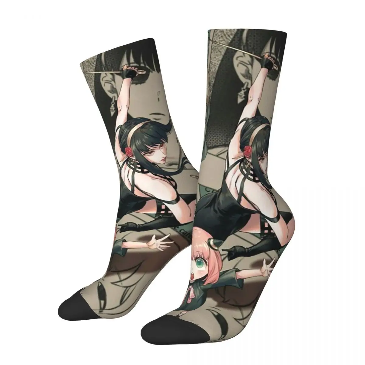 Anime Spy X Family Socks Men's Women's Casual Socks Novelty Spring Summer Autumn Winter Middle Tube Stockings Gift
Anime Spy X Family Socks Men's Women's Casual Socks Novelty Spring Summer Autumn Winter Middle Tube Stockings Gift