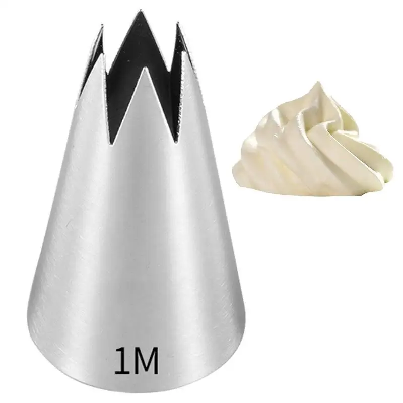 Flower Frosting Tips Nozzles DIY Cupcake Reusable Baking Supplies Piping Tips for Cookie Pastry Cake Decorating Tools
Flower Frosting Tips Nozzles DIY Cupcake Reusable Baking Supplies Piping Tips for Cookie Pastry Cake Decorating Tools