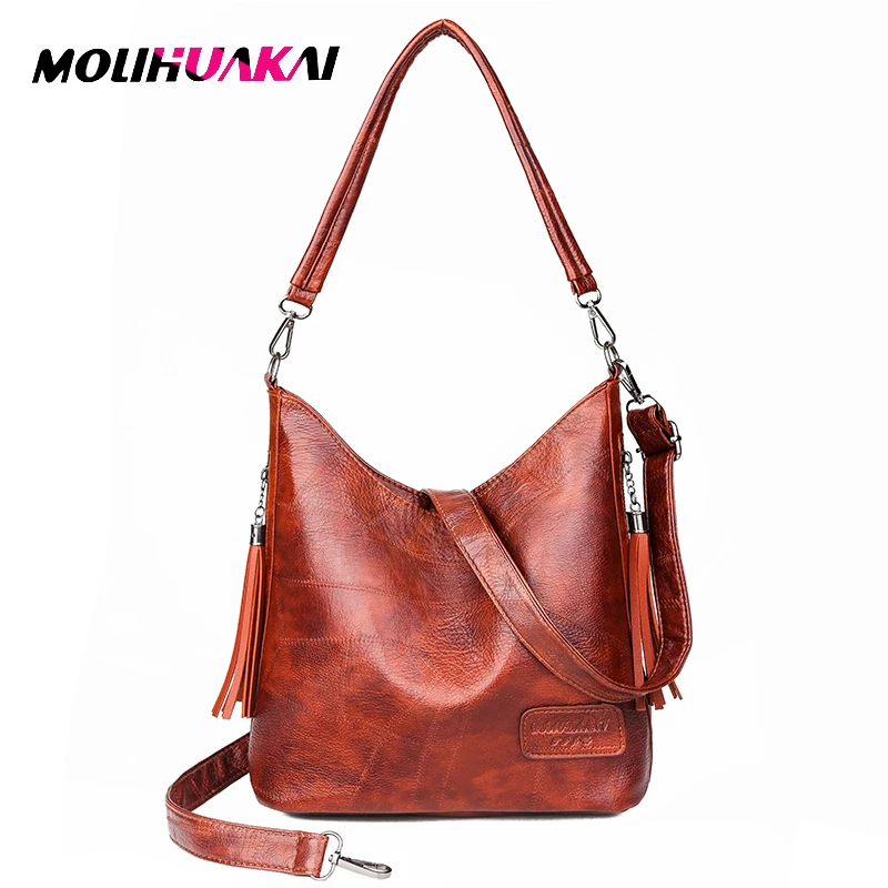 Luxury handbags women bags designer tassel women shoulder bag vintage PU leather female bag ladies handbags sac a main femme
Luxury handbags women bags designer tassel women shoulder bag vintage PU leather female bag ladies handbags sac a main femme