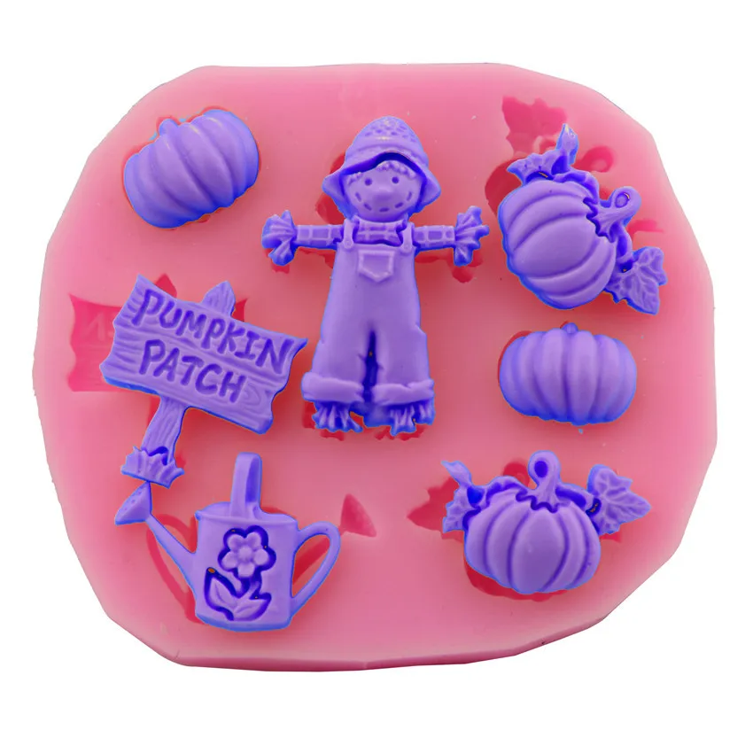 Scarecrow Pumpkin Silicone Molds DIY PartyCupcake Topper Fondant Cake Decorating Tool Chocolate Candy Moulds Kitchen Accessories
Scarecrow Pumpkin Silicone Molds DIY PartyCupcake Topper Fondant Cake Decorating Tool Chocolate Candy Moulds Kitchen Accessories