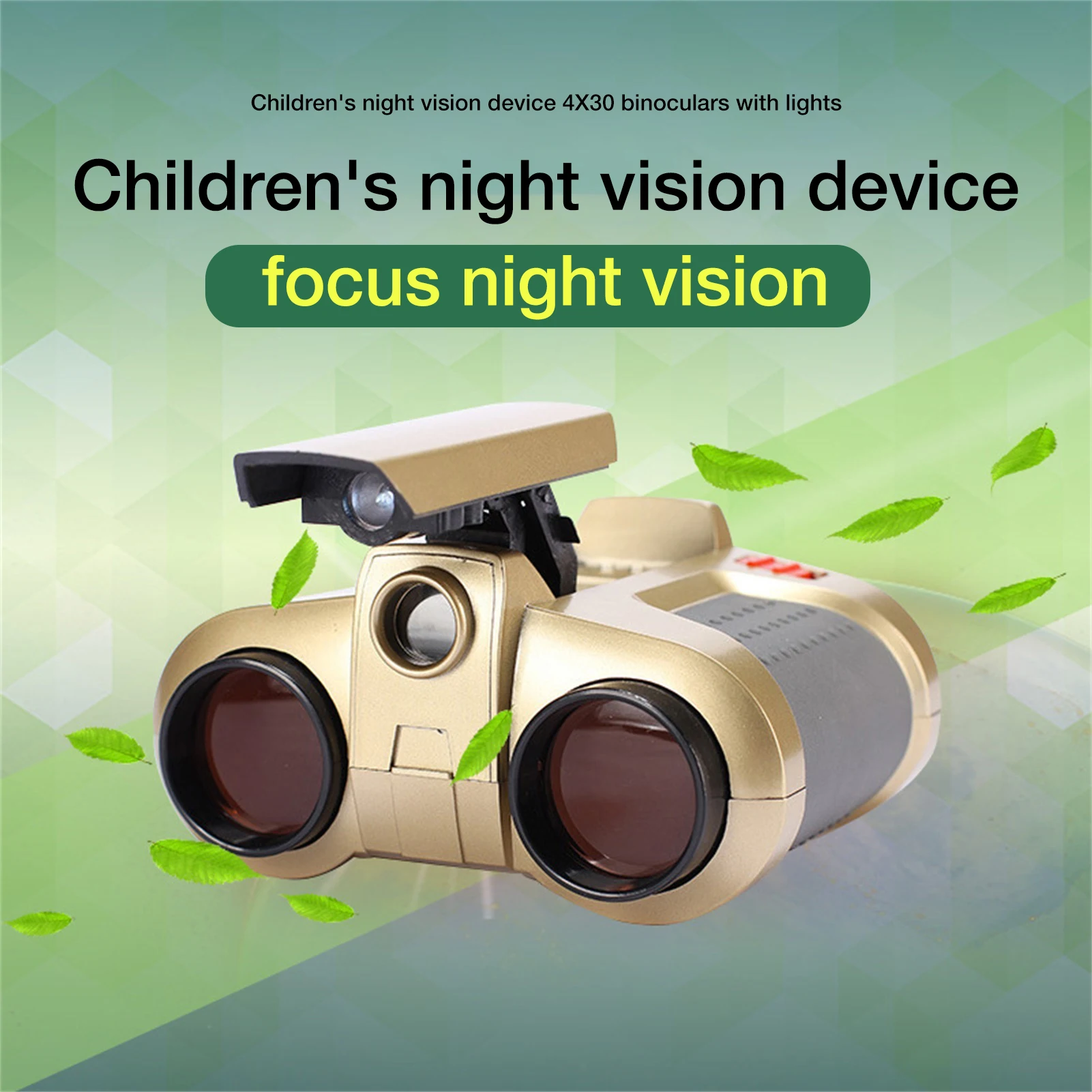 4 X 30 High Powered Kids Binoculars With Lighting Mini Binoculars Toy With Lighting With Pop-Up Spotlight For Outdoor Indoor
4 X 30 High Powered Kids Binoculars With Lighting Mini Binoculars Toy With Lighting With Pop-Up Spotlight For Outdoor Indoor