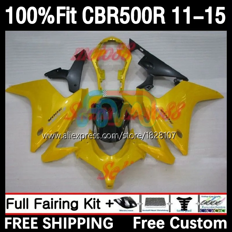Fairing For HONDA CBR 500 R 500R CBR500 RR 11No.162 CBR500R 11 12 13 14 15 500CC Gloss Golden 2011 2012 2013 2014 2015 Injection
Fairing For HONDA CBR 500 R 500R CBR500 RR 11No.162 CBR500R 11 12 13 14 15 500CC Gloss Golden 2011 2012 2013 2014 2015 Injection
