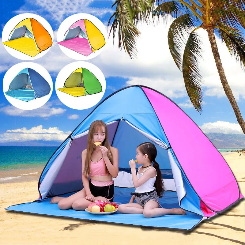 Automatic Instant Pop Up Beach Tent Lightweight Outdoor UV Protection Camping Fishing Tent Sun Shelter Baby Toy Gifts
Automatic Instant Pop Up Beach Tent Lightweight Outdoor UV Protection Camping Fishing Tent Sun Shelter Baby Toy Gifts