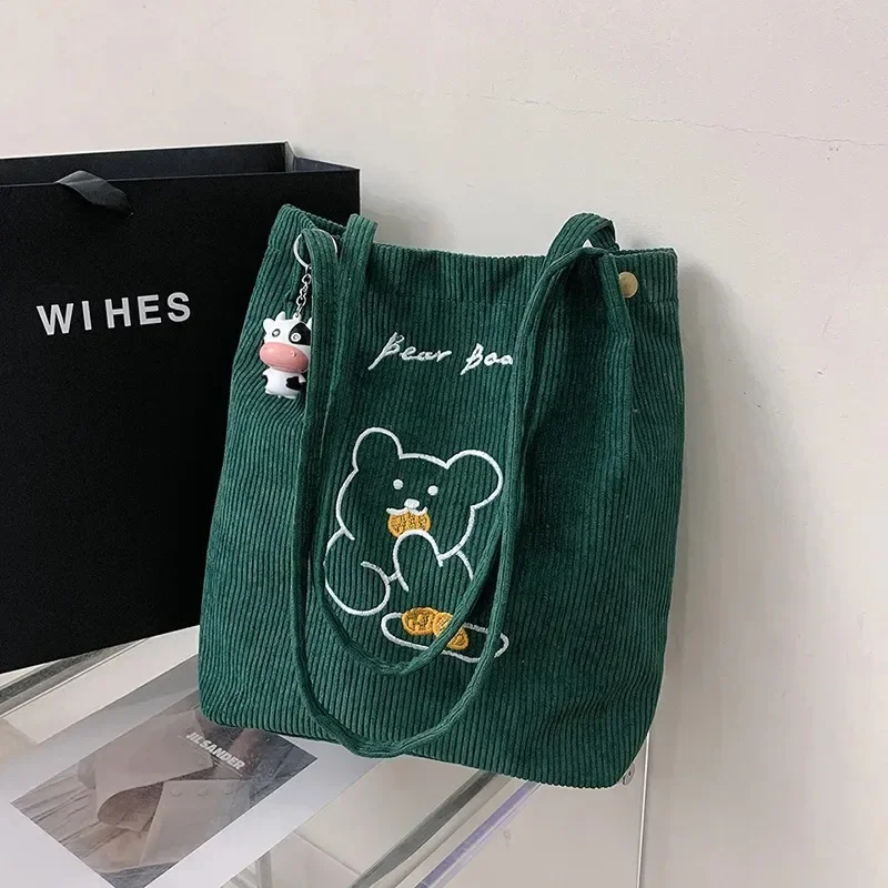Retro Women Corduroy Shoulder Bag Female New Casual Handbag Ladies Reusable Vintage Totes Cloth Bucket Pouch For Girl
Retro Women Corduroy Shoulder Bag Female New Casual Handbag Ladies Reusable Vintage Totes Cloth Bucket Pouch For Girl