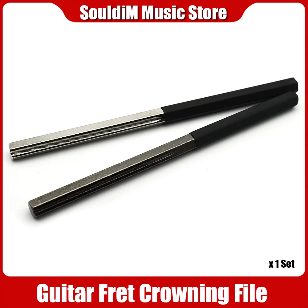 Guitar Fret Tools Crowning File Fret Dressing File with 3 Size Edges Luthier Tools for Guitar Polishing Tools Guitar Parts
Guitar Fret Tools Crowning File Fret Dressing File with 3 Size Edges Luthier Tools for Guitar Polishing Tools Guitar Parts