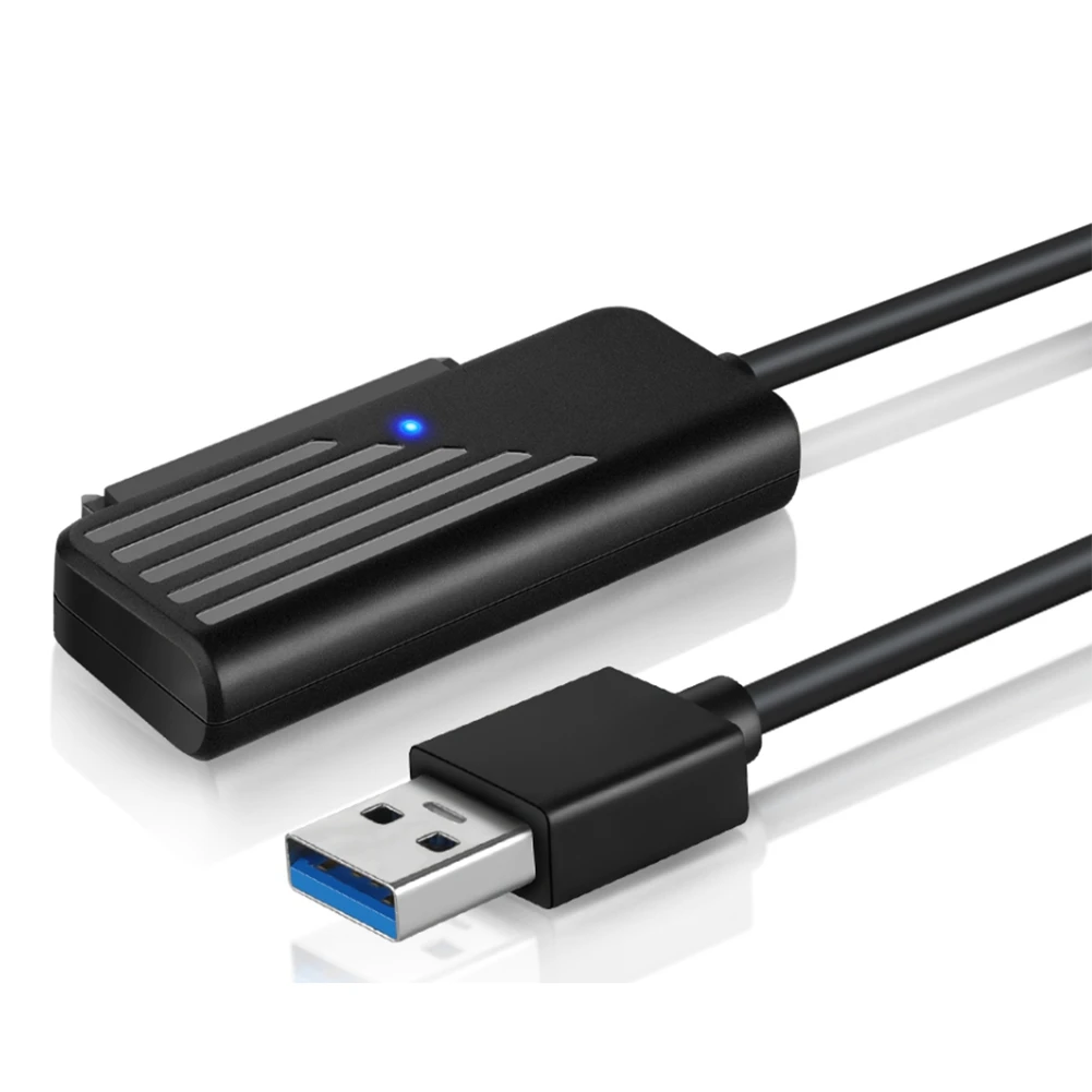 Переходник SATA-USB 3,0, кабель SATA 5 Гбит/с, Высокоскоростная передача данных для жесткого диска 2,5 дюйма, адаптер SATA
Переходник SATA-USB 3,0, кабель SATA 5 Гбит/с, Высокоскоростная передача данных для жесткого диска 2,5 дюйма, адаптер SATA
