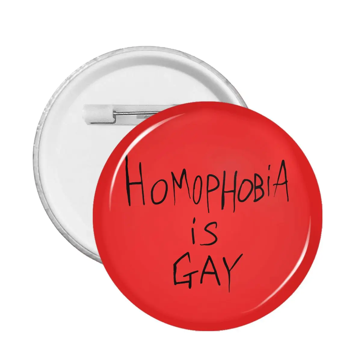 PVC Homophobia Is Gay Soft Button Pin Cute Badges Lapel Pins Brooch for Clothes Anime Fans Collections
PVC Homophobia Is Gay Soft Button Pin Cute Badges Lapel Pins Brooch for Clothes Anime Fans Collections