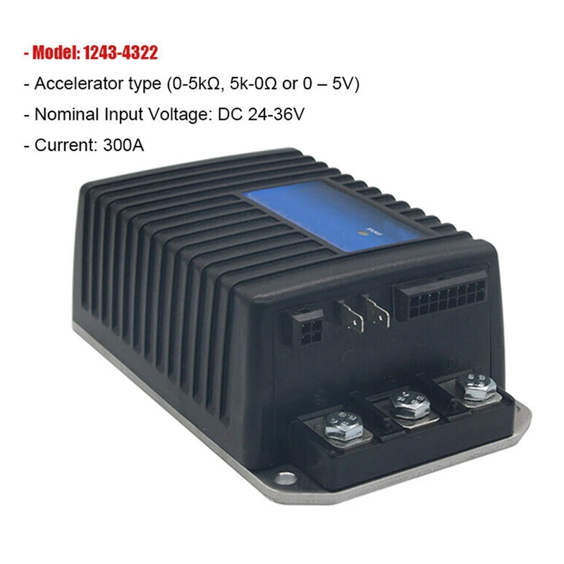 1243-4322 24V 0-5V 300A Электрический гольф-автомобиль, возбужденный контроллер двигателя для электрического транспортного средства CURTIS Sepex
1243-4322 24V 0-5V 300A Электрический гольф-автомобиль, возбужденный контроллер двигателя для электрического транспортного средства CURTIS Sepex