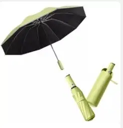 Fully Automatic Ten-Bone Folding Reverse Umbrella Three-Fold Vinyl Reflective Strip For Men And Women
Fully Automatic Ten-Bone Folding Reverse Umbrella Three-Fold Vinyl Reflective Strip For Men And Women