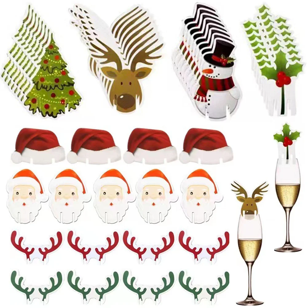 Glass Charms Cup Markers Charm Tags Christmas Wooden Marker Drink Party Decor Decorativeholiday Clip Drinking Clips Distinguishe
Glass Charms Cup Markers Charm Tags Christmas Wooden Marker Drink Party Decor Decorativeholiday Clip Drinking Clips Distinguishe