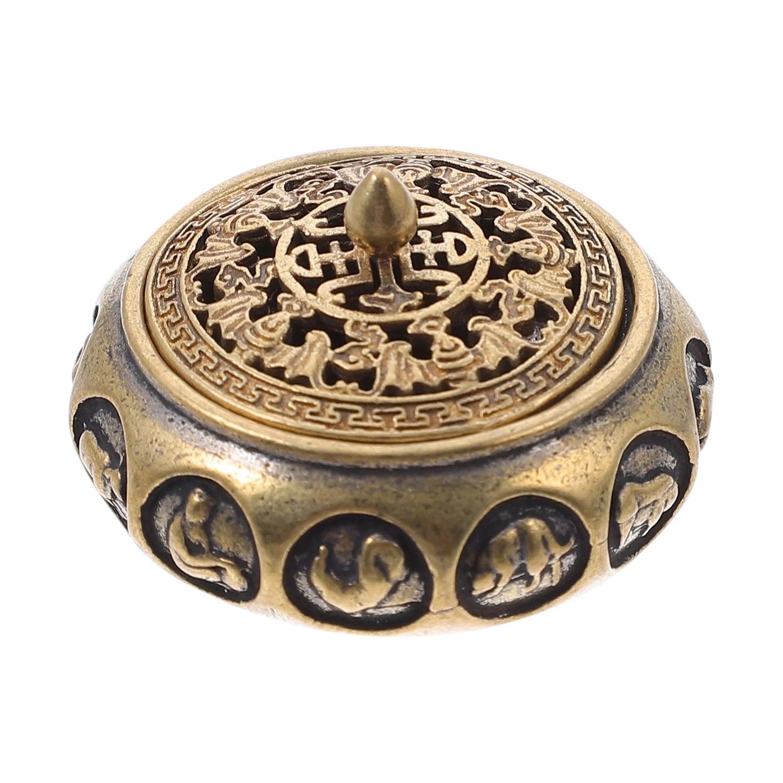 Aromatherapy Stove Decoration Burner Bowl Chinese Zodiac Censer Container Coil Handicraft Figurine Furnace Brass
Aromatherapy Stove Decoration Burner Bowl Chinese Zodiac Censer Container Coil Handicraft Figurine Furnace Brass