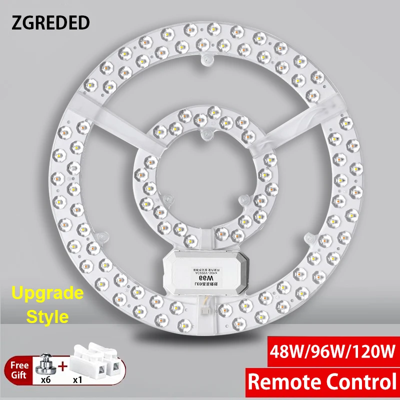 Led Panel Lights Ceiling Light Dimmable Round LED Module AC220V Replacement Board 48W 96W 120W For Circular Lamp And Fan Light
Led Panel Lights Ceiling Light Dimmable Round LED Module AC220V Replacement Board 48W 96W 120W For Circular Lamp And Fan Light