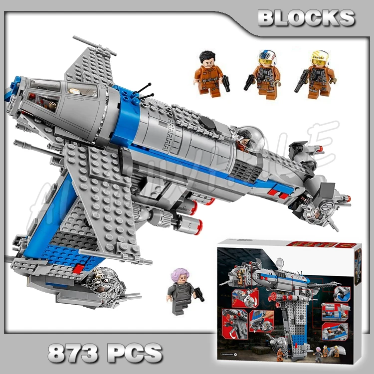 873pcs Star Resistance Bomber VIII Missions Bomb Release Function 10914 Building Blocks Boys Compatible With Model
873pcs Star Resistance Bomber VIII Missions Bomb Release Function 10914 Building Blocks Boys Compatible With Model