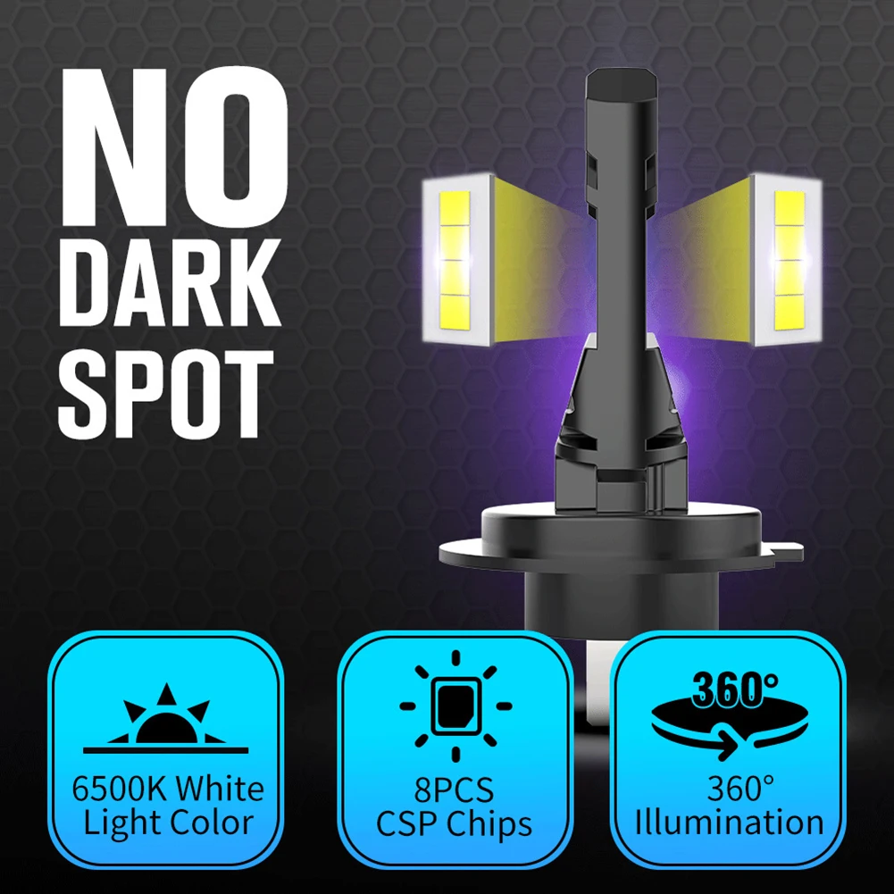 Headlight LED Bulbs Car Truck Car Accessories H7 LED Headlight Bulbs Lighting Lamps Parts 2 Pcs/Set None Durable
Headlight LED Bulbs Car Truck Car Accessories H7 LED Headlight Bulbs Lighting Lamps Parts 2 Pcs/Set None Durable