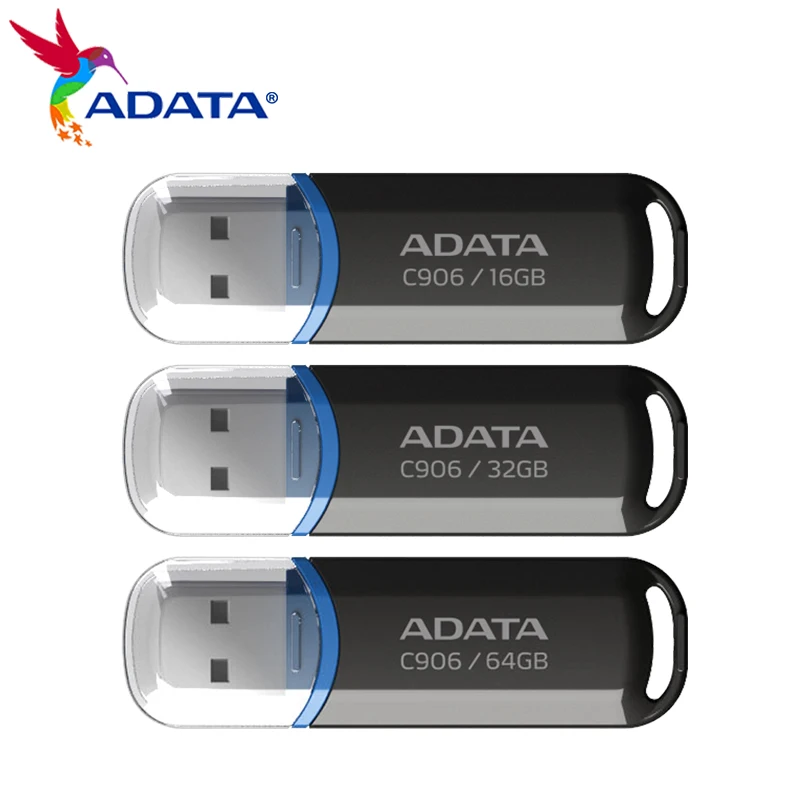USB-флеш-накопитель ADATA C906, 16-64 Гб, USB 2,0
USB-флеш-накопитель ADATA C906, 16-64 Гб, USB 2,0