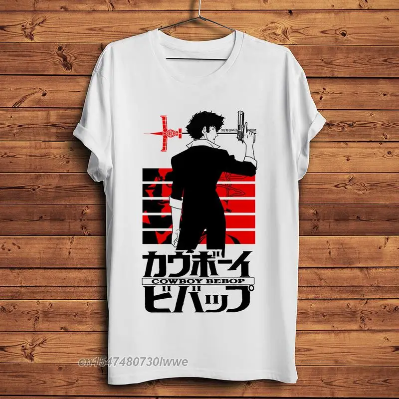 Japan Anime Cowboy Bebop Spike Funny T Shirt Men Holiday Casual Tshirt Manga Unisex Streetwear T-Shirt
Japan Anime Cowboy Bebop Spike Funny T Shirt Men Holiday Casual Tshirt Manga Unisex Streetwear T-Shirt