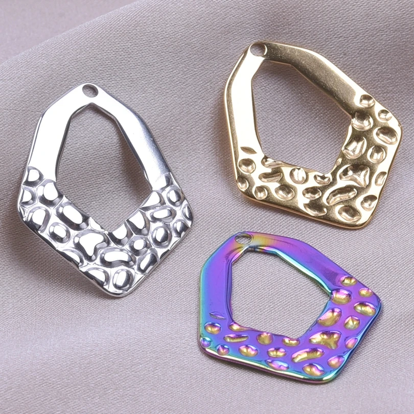 6pcs/Lot Stainless Steel Charms Personality Punk Irregular Hollow Out Pendant For Necklace Bracelet Earrings Jewelry Accessories
6pcs/Lot Stainless Steel Charms Personality Punk Irregular Hollow Out Pendant For Necklace Bracelet Earrings Jewelry Accessories