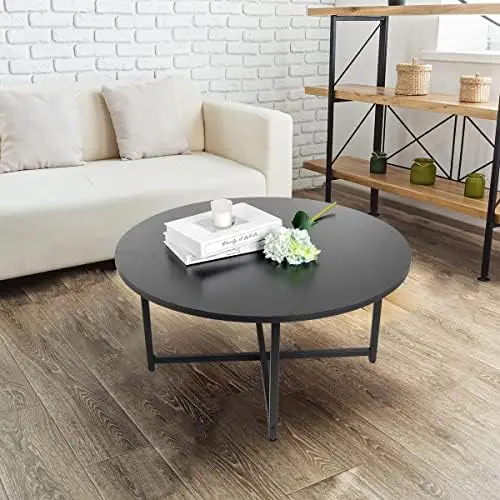 Coffee Table Modern Coffee Table Sofa Table Tea Table for Living Room, Office Desk, Balcony, Wood Desktop and Metal Legs,23.6inc
Coffee Table Modern Coffee Table Sofa Table Tea Table for Living Room, Office Desk, Balcony, Wood Desktop and Metal Legs,23.6inc