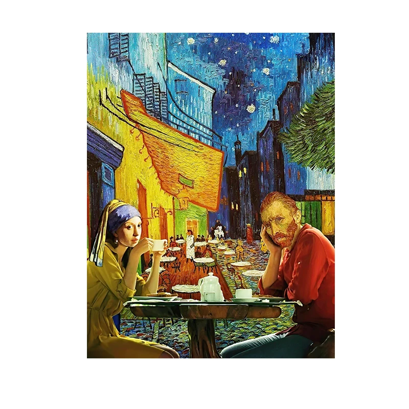 Художественная картина на холсте Van Gogh WJWANG
Художественная картина на холсте Van Gogh WJWANG