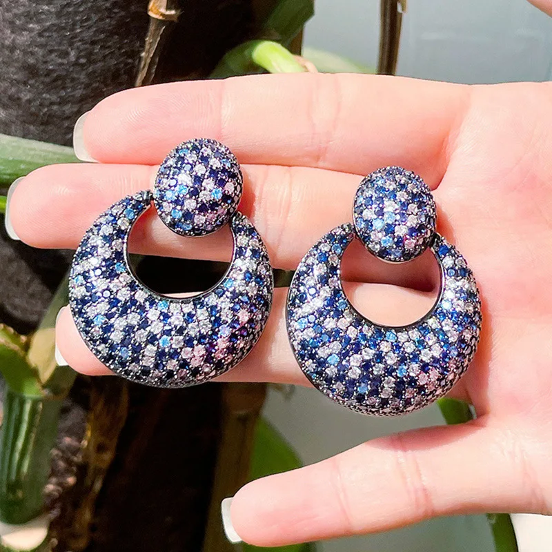 luxury Mosaic Drop Earrings for Women Full Diamond Zircon Dangle Earrings Heavy Blac Gun Plated Best for Wedding Party Jewelry
luxury Mosaic Drop Earrings for Women Full Diamond Zircon Dangle Earrings Heavy Blac Gun Plated Best for Wedding Party Jewelry