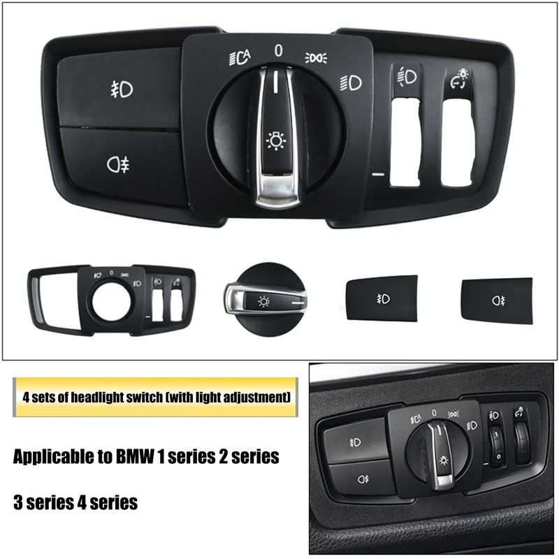 Center Console Switch Control Panel Cover With Light Adjustment For -BMW 1 Series 2 Series 3 Series 4 Series
Center Console Switch Control Panel Cover With Light Adjustment For -BMW 1 Series 2 Series 3 Series 4 Series
