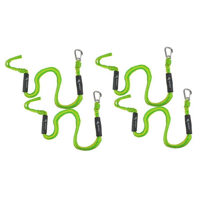 Moocy 4-Pack Boat Bungee Dock Line With Hook Mooring Rope Boat For Boats Pontoon Jet Ski Seadoo Waverunner Kayak
Moocy 4-Pack Boat Bungee Dock Line With Hook Mooring Rope Boat For Boats Pontoon Jet Ski Seadoo Waverunner Kayak