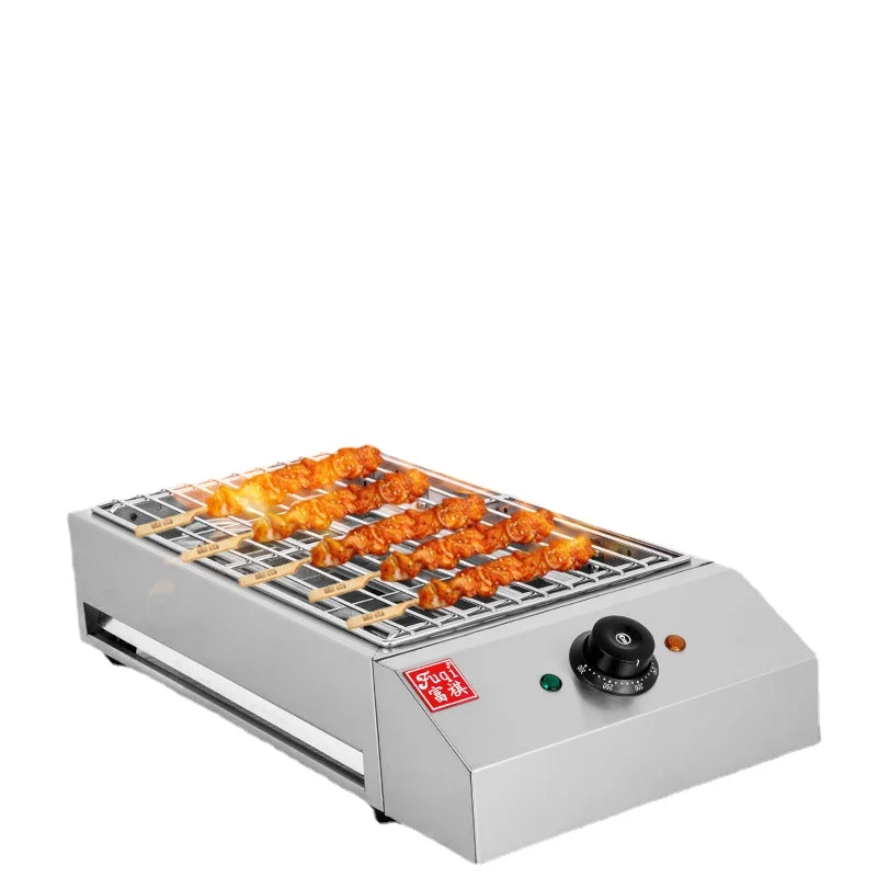 Fuqi desktop electric smokeless barbecue machine party household stainless steel kebab barbecue electric barbecue grill.
Fuqi desktop electric smokeless barbecue machine party household stainless steel kebab barbecue electric barbecue grill.