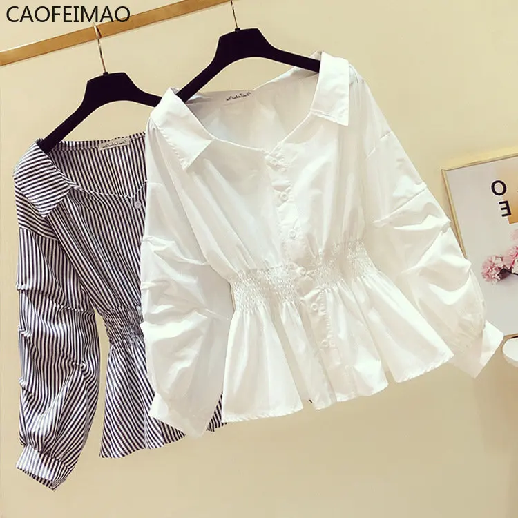 elegant Women's shirt Sexy shirts; blouses Blusas Casual Shirts Lady Tops blouse Women 2023 summer Long puff Sleeve White top
elegant Women's shirt Sexy shirts; blouses Blusas Casual Shirts Lady Tops blouse Women 2023 summer Long puff Sleeve White top