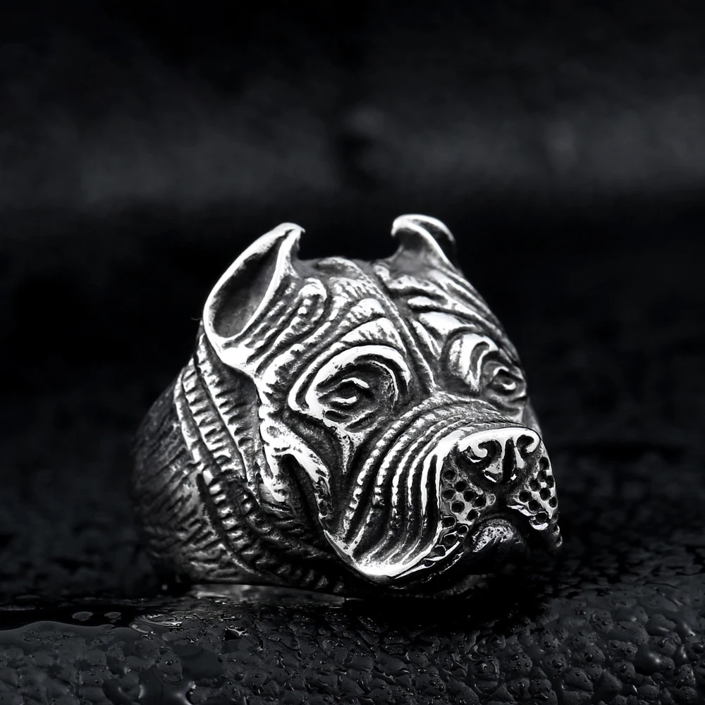 Кольцо мужское с черепом в стиле панк, из нержавеющей стали 
Кольцо мужское с черепом в стиле панк, из нержавеющей стали