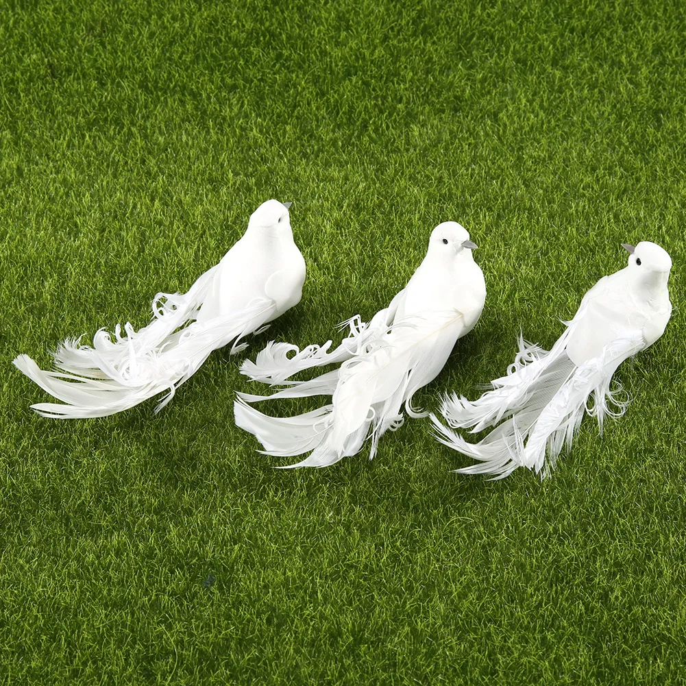 Dove Pigeon Birds Foam DIY Window Simulation Craft Ornaments Artificial Feather Birds for Garden Birds Accessories
Dove Pigeon Birds Foam DIY Window Simulation Craft Ornaments Artificial Feather Birds for Garden Birds Accessories