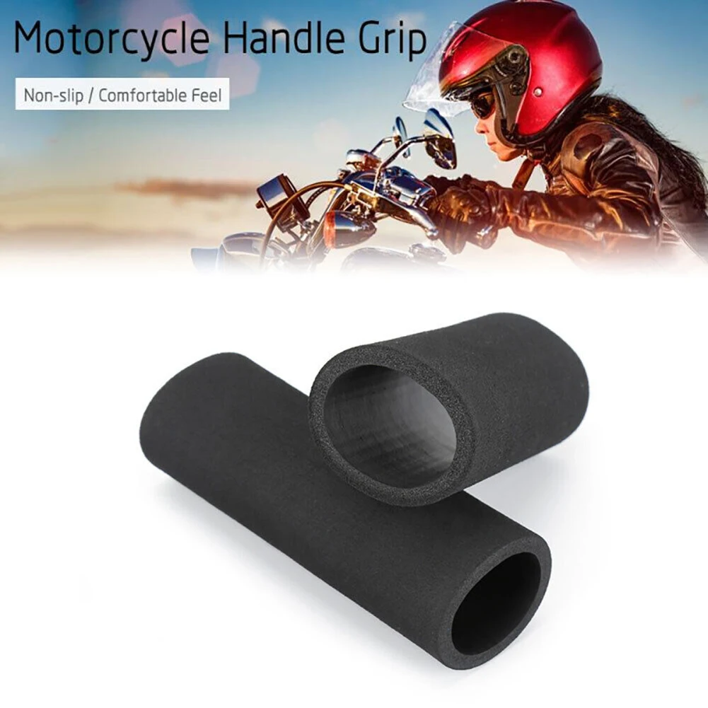 2x Motorcycle Handlebar Grip Covers Motorbike Anti Vibration Handle Bar Foam Comfort Slip-on Over Grips Black Fits 1.02-1.18Inch
2x Motorcycle Handlebar Grip Covers Motorbike Anti Vibration Handle Bar Foam Comfort Slip-on Over Grips Black Fits 1.02-1.18Inch
