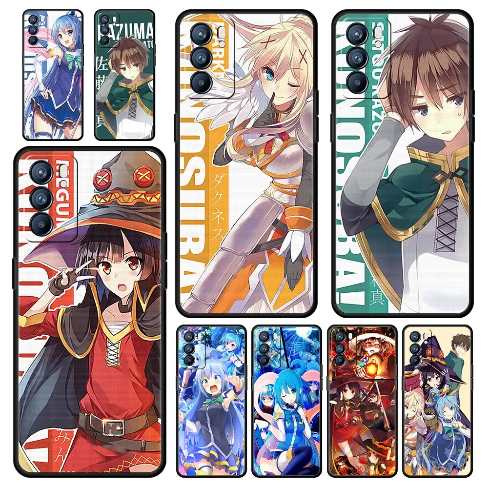 KonoSuba Megumin чехол для телефона аниме для Oppo Find X5 A53 A52 A9 2020 A54 A15 A95 A16 A76 A74 A12 Reno7 Pro SE Reno6 Z 5G Cover
KonoSuba Megumin чехол для телефона аниме для Oppo Find X5 A53 A52 A9 2020 A54 A15 A95 A16 A76 A74 A12 Reno7 Pro SE Reno6 Z 5G Cover