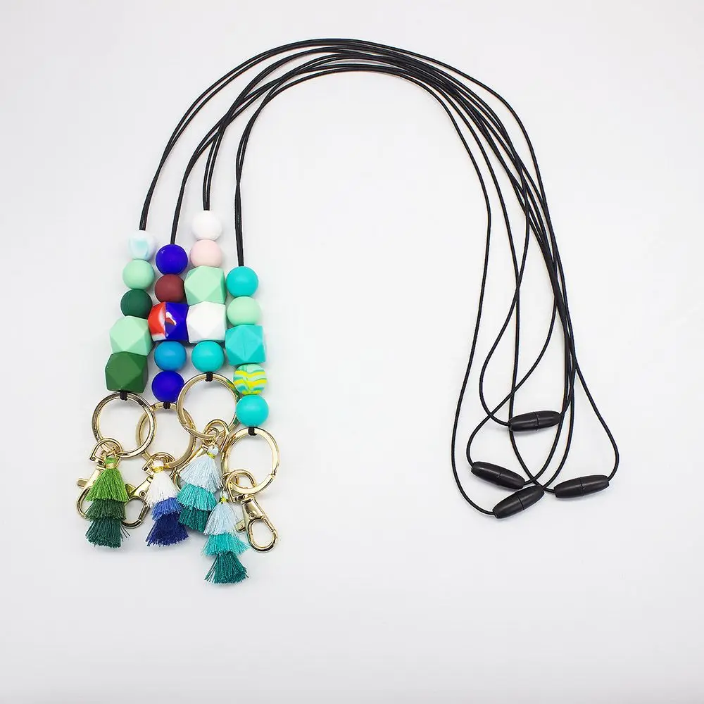 Nurse Silicone Necklace Beads Breakaway ID Badge Holder Office & School Supplies Teacher Lanyards Badge Beaded Lanyard
Nurse Silicone Necklace Beads Breakaway ID Badge Holder Office & School Supplies Teacher Lanyards Badge Beaded Lanyard