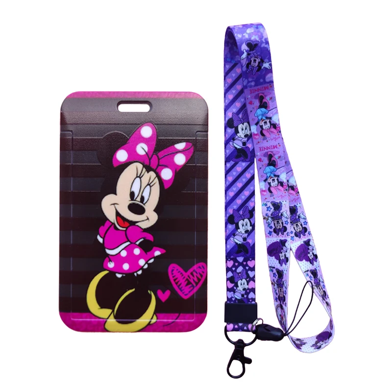 Disney Mickey Minnie Girls Cute ID Badge Holder Hard Case with Neck Lanyard and Keychain Strip Set for Women Kids
Disney Mickey Minnie Girls Cute ID Badge Holder Hard Case with Neck Lanyard and Keychain Strip Set for Women Kids