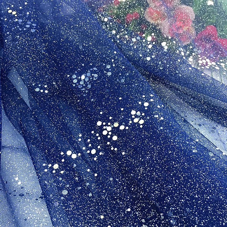 High-density mesh galaxy wave point sprinkling gold hot powder glitter yarn shooting background cloth sequin wedding veil fabric
High-density mesh galaxy wave point sprinkling gold hot powder glitter yarn shooting background cloth sequin wedding veil fabric