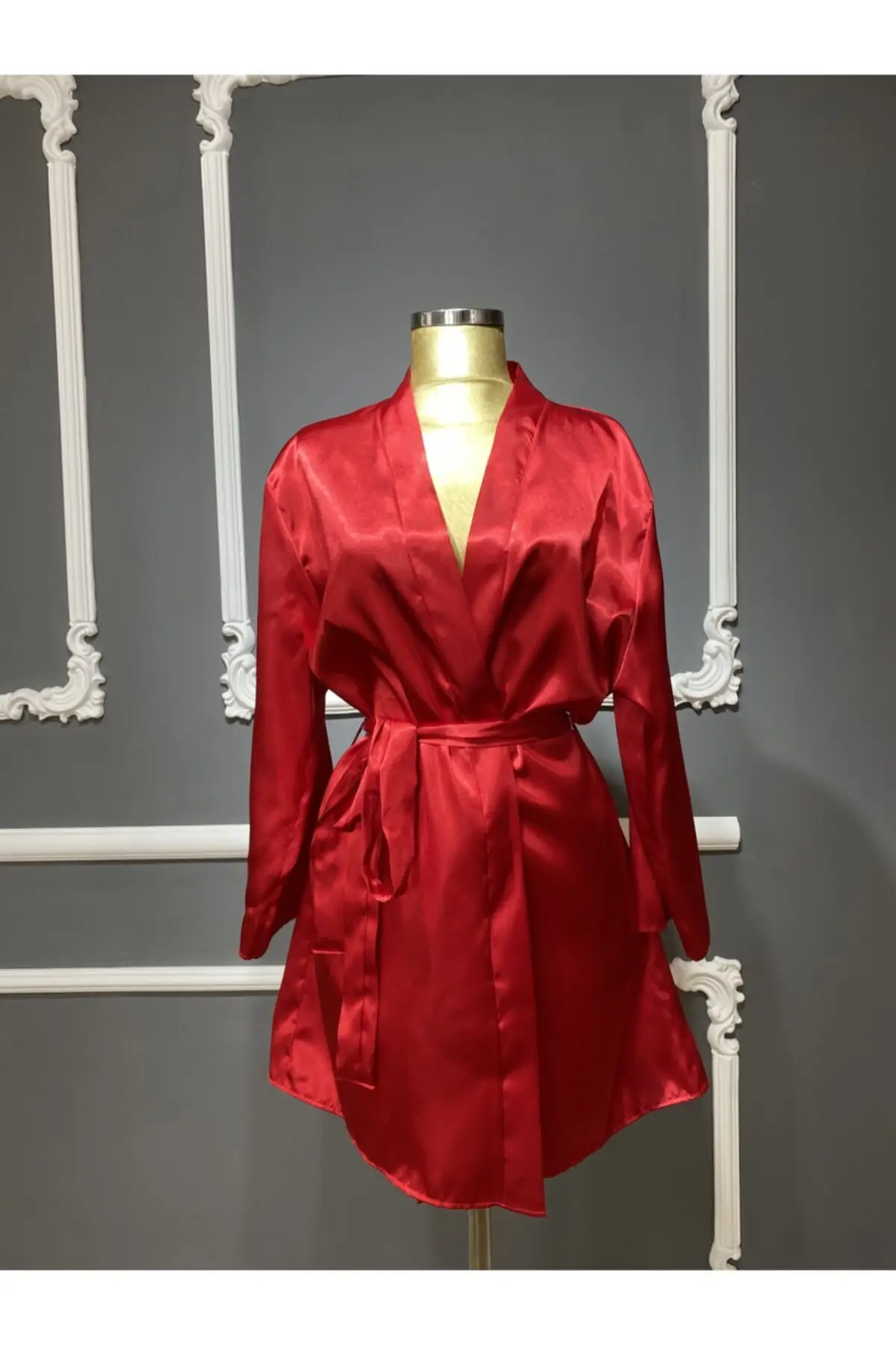 Dressing Gown Satin Fashion Robe Female Bathrobe Sexy Peignoir Kimono Bride Dressing Gown Gown Gown Gown Gown
Dressing Gown Satin Fashion Robe Female Bathrobe Sexy Peignoir Kimono Bride Dressing Gown Gown Gown Gown Gown