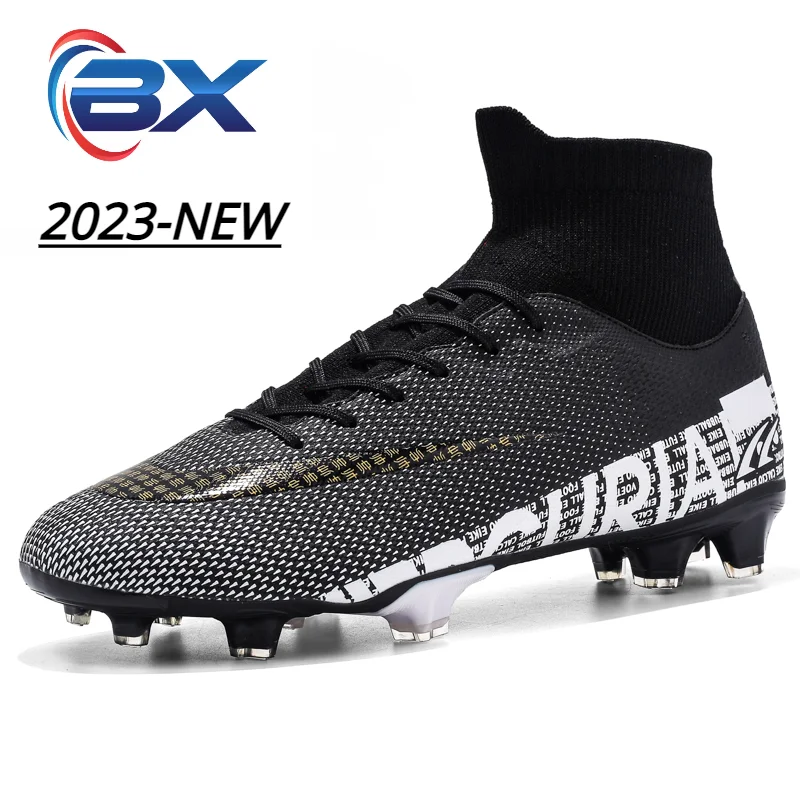 Adult Professional FG/TF Soccer Shoes Non-Slip Long Spike Football Boots Young Kids High Ankle Cleats Grass Soccer Sneakers
Adult Professional FG/TF Soccer Shoes Non-Slip Long Spike Football Boots Young Kids High Ankle Cleats Grass Soccer Sneakers