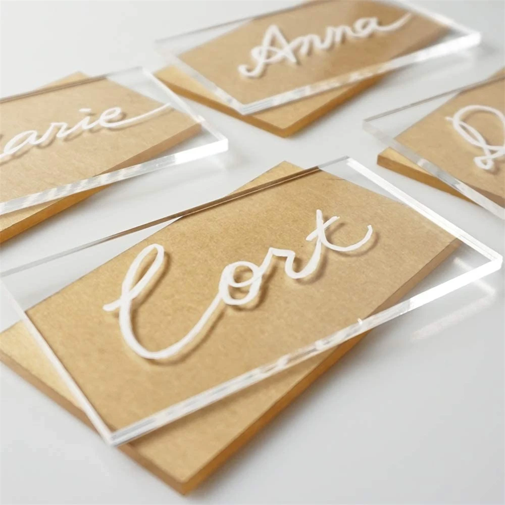 50Pcs Clear Acrylic Place Cards Wedding Guest Names Table Seating Cards Blank Rectangle Acrylic Plates for Party Seating Signs
50Pcs Clear Acrylic Place Cards Wedding Guest Names Table Seating Cards Blank Rectangle Acrylic Plates for Party Seating Signs