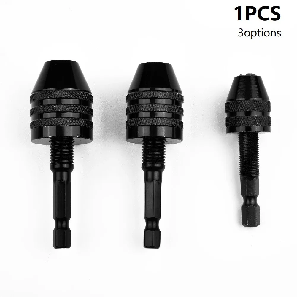 1/4" Keyless Drill Chuck Conversion Hex Shank Adapter Drill Bit 0.3-3.4mm / 0.3-6.5mm / 0.8-8mm Quick Change Driver Power Tools
1/4" Keyless Drill Chuck Conversion Hex Shank Adapter Drill Bit 0.3-3.4mm / 0.3-6.5mm / 0.8-8mm Quick Change Driver Power Tools