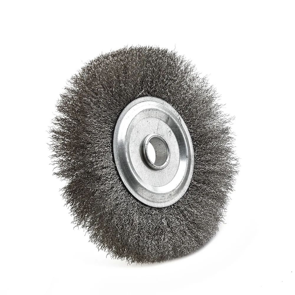 Stainless Steel Crimped Wheel Brush Wire Bench Grinder Rust Removal Tools Appearance Finishing And Cleaning Polishing
Stainless Steel Crimped Wheel Brush Wire Bench Grinder Rust Removal Tools Appearance Finishing And Cleaning Polishing