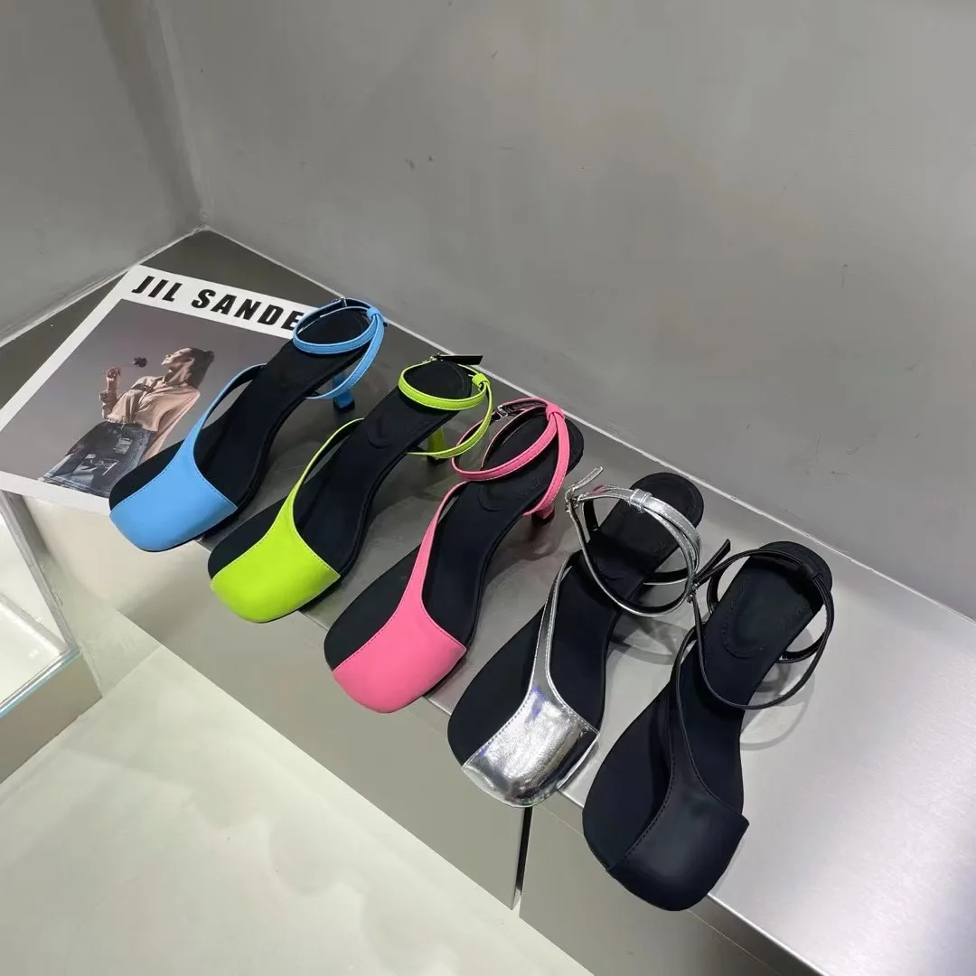 Clip Toe Women Sandals Hollow Summer Dress Shoes Thin High Heels Ankle Strap Solid Color Black Silver Pink Green Blue Party Pump
Clip Toe Women Sandals Hollow Summer Dress Shoes Thin High Heels Ankle Strap Solid Color Black Silver Pink Green Blue Party Pump