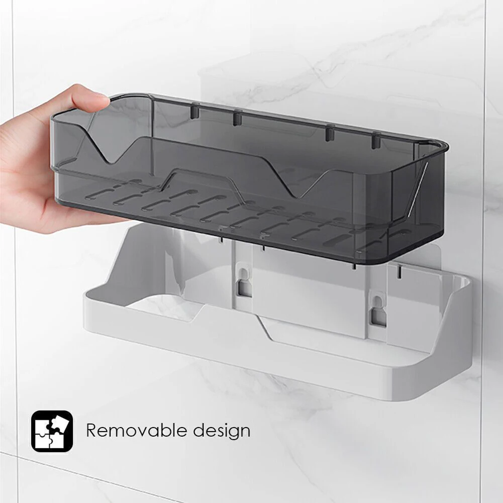 1/2PCS Bathroom Shelves Drain Soap Rack Dish Holder Double Layer Thickened NO Punching Wall Storage Shower Rack Tray
1/2PCS Bathroom Shelves Drain Soap Rack Dish Holder Double Layer Thickened NO Punching Wall Storage Shower Rack Tray