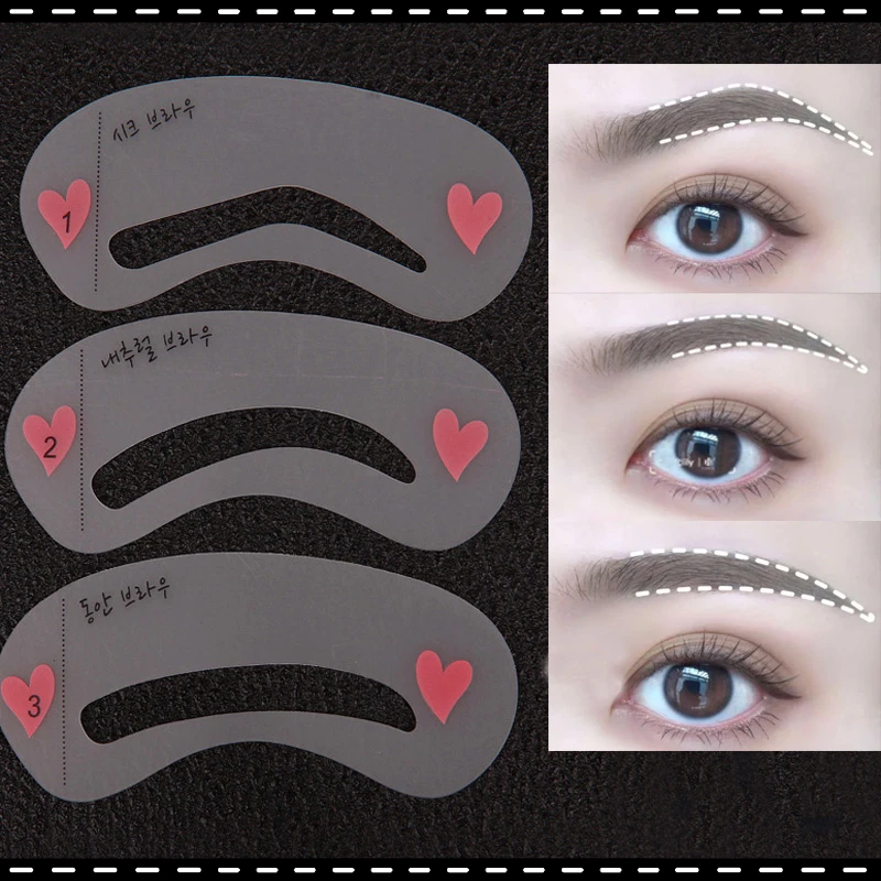 Reusable Eyebrow Stencil Set Makeup Eyebrow Card Grooming Drawing Template Guide Eye Beauty Makeup Tools Accessories
Reusable Eyebrow Stencil Set Makeup Eyebrow Card Grooming Drawing Template Guide Eye Beauty Makeup Tools Accessories