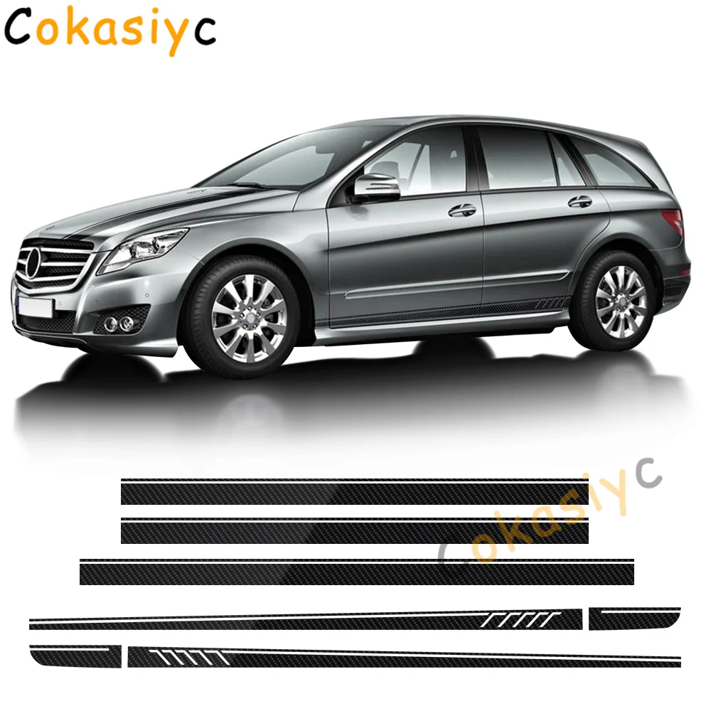 507 Стайлинг Автомобильная боковая юбка наклейка на крышу крыши задние полосы наклейка для Mercedes Benz R Class W251 R300 R320 R350 R500 R63 AMG
507 Стайлинг Автомобильная боковая юбка наклейка на крышу крыши задние полосы наклейка для Mercedes Benz R Class W251 R300 R320 R350 R500 R63 AMG